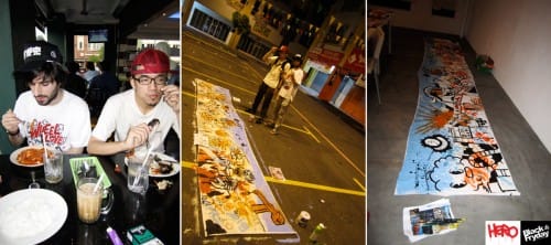 Kenji Chai & Hero aka Olivier Dressen for Kl design's week 2010