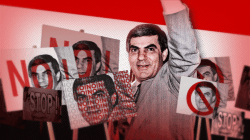 Mohammed Hosni Moubarak dans la Nouvelle campagne du soir. "On aura toujours raison de l'ouvrir" Mohammed Hosni Moubarak design by hero olivier dressen