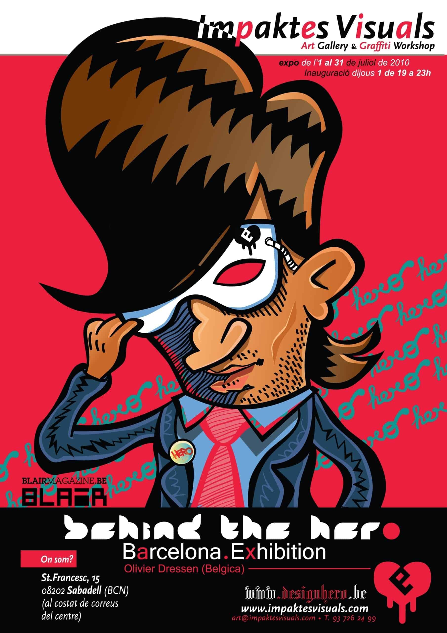 behind the hero exhibition 