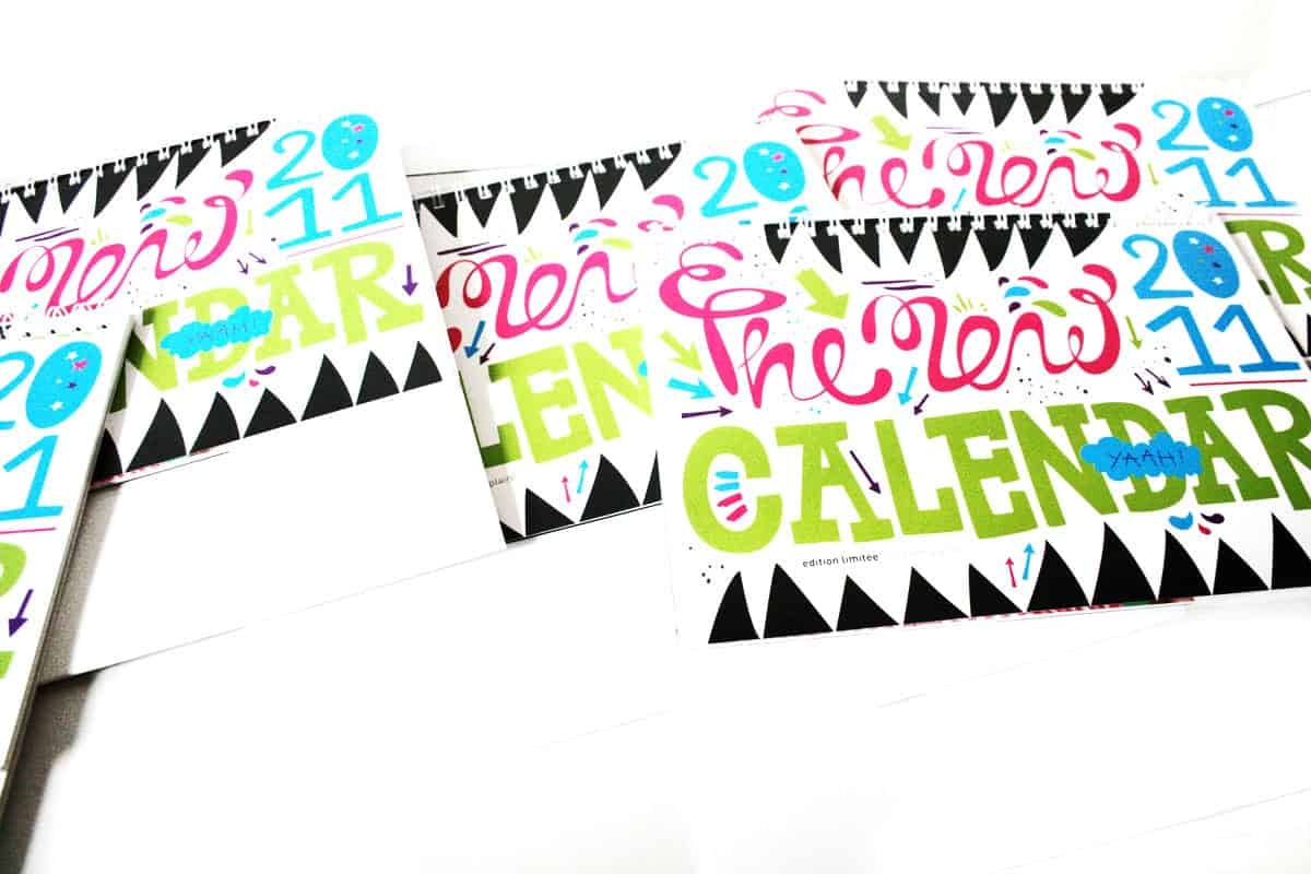 the new calendar 2011