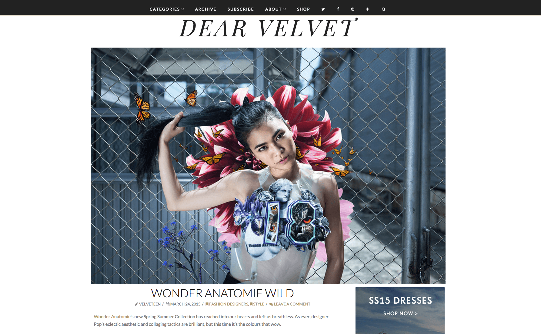 Dear Velvet, Wonder Anatomie, Siam Center, Thailand, Bangkok, Studio Supreme, Olivier Hero Dressen, Luca Buzas