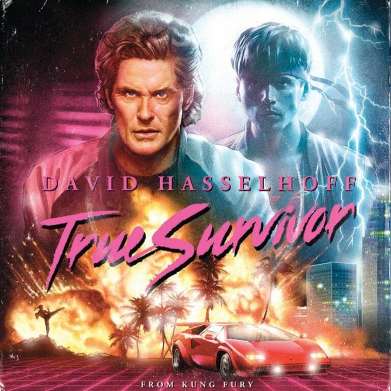 david-hasselhoff newest music video with Kung Fury