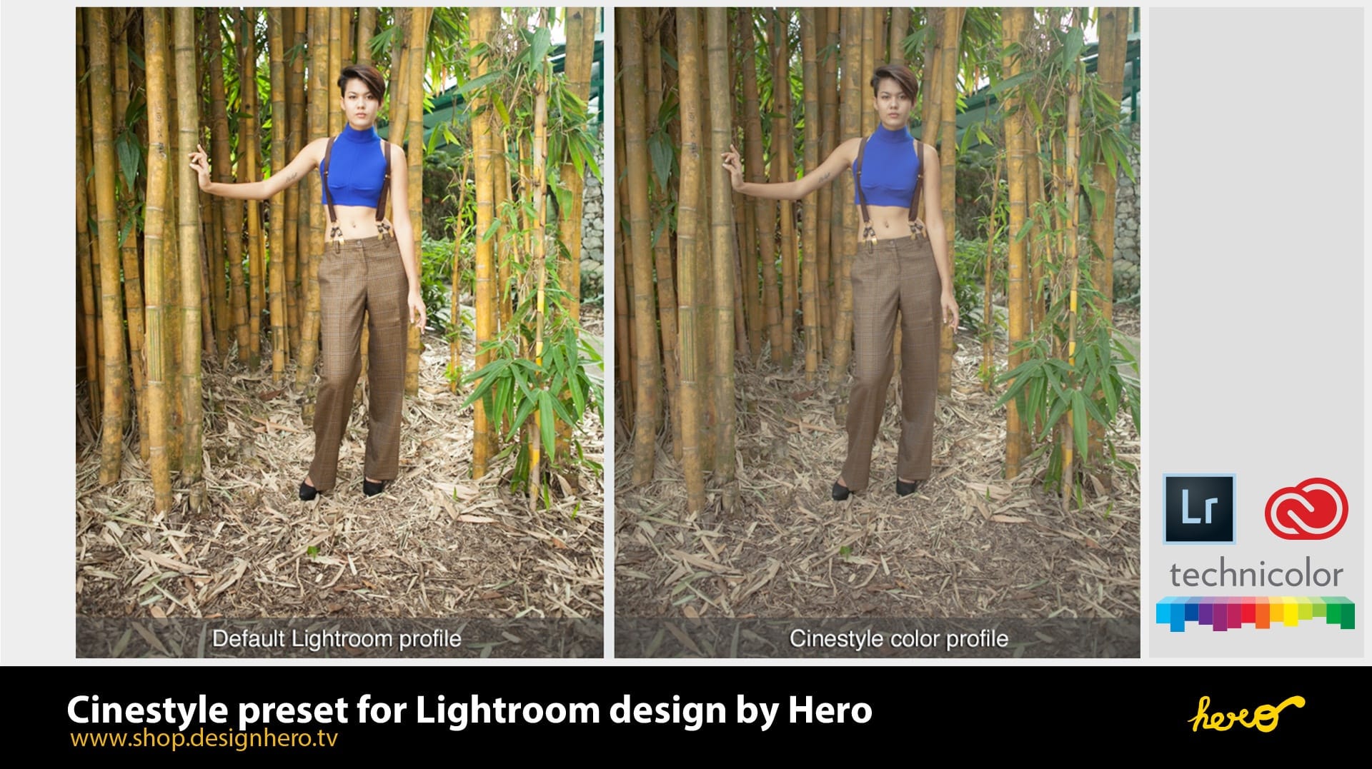 Cinestyle Preset for Lightroom by designhero.tv