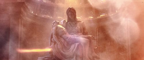 Eloise music video LGBTQ still frame la pieta michelangelo