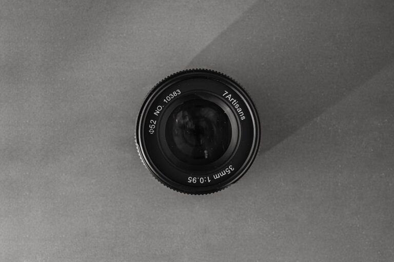 7 Stunning 7artisans Vintage Lens Photos REVEALED! 4 7artisans vintage lens - a black and white photo of a camera lens
