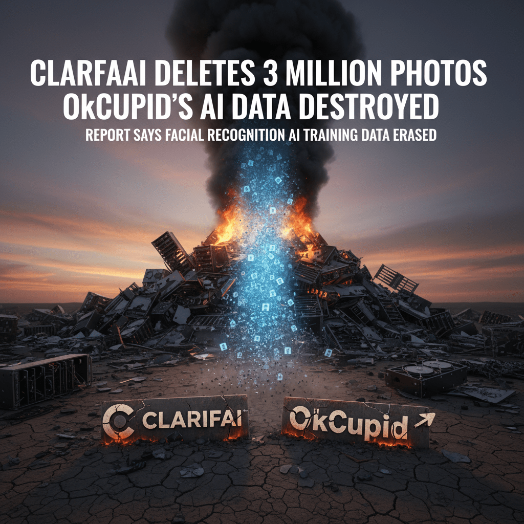 3 Million Photos Deleted: Eye-Opening Facial Recognition AI 11 facial recognition - AI Render Pro illustration