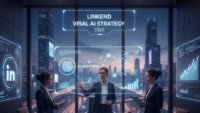 linkedin viral - editorial illustration