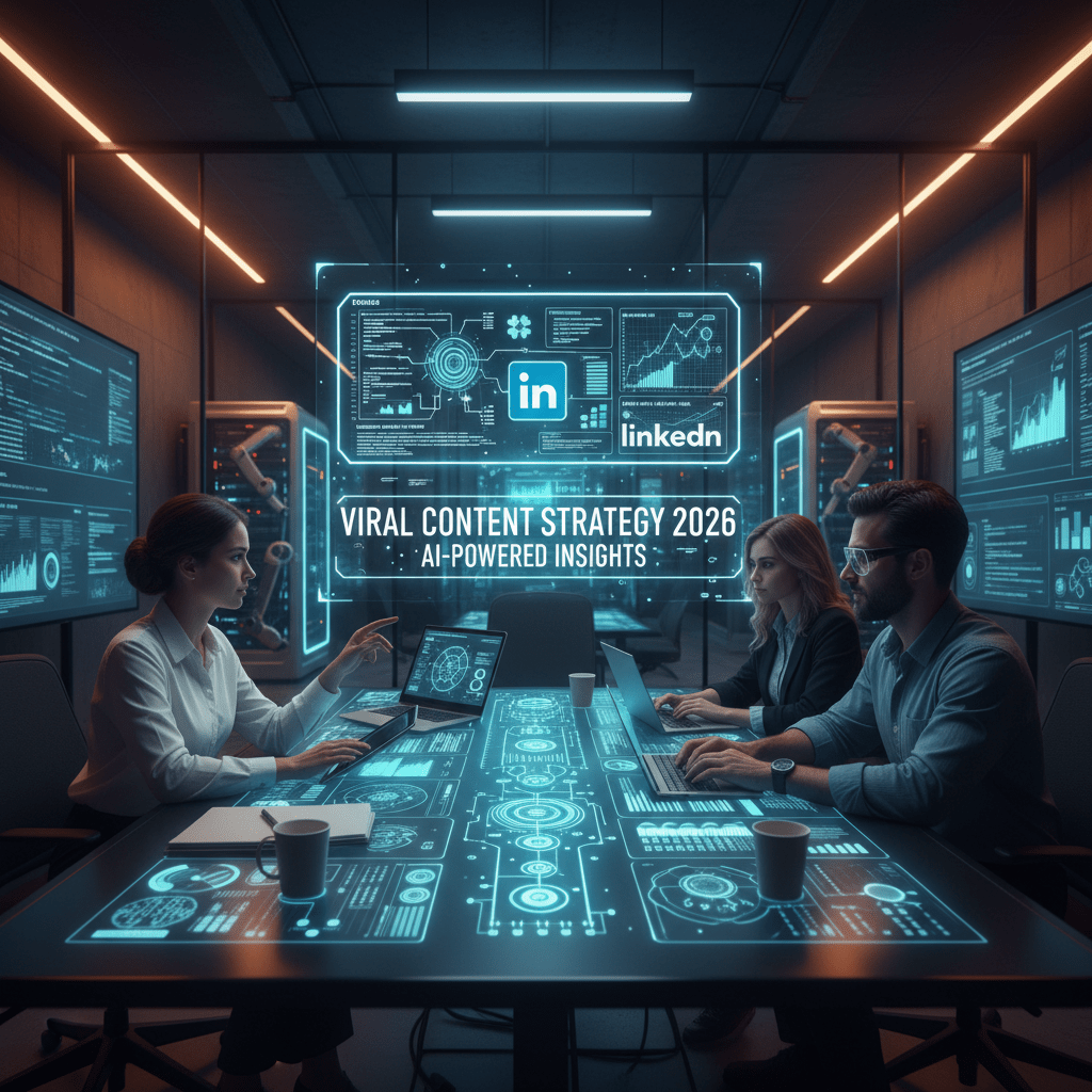 linkedin viral - AI Render Pro illustration