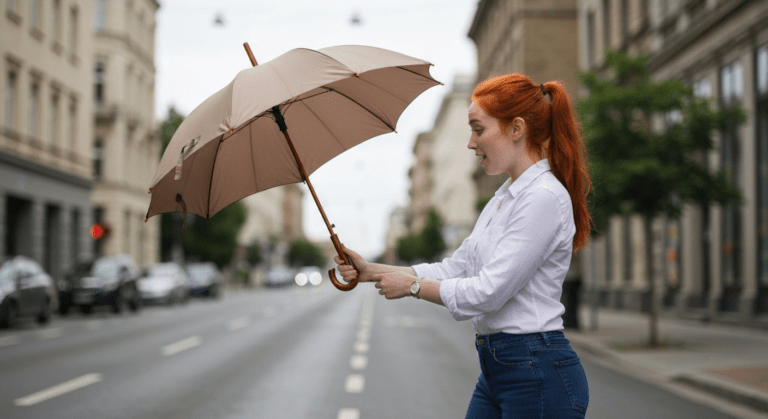 7 Hidden Reasons This Smart Umbrella Knows You! 5 smart umbrella - editorial illustration
