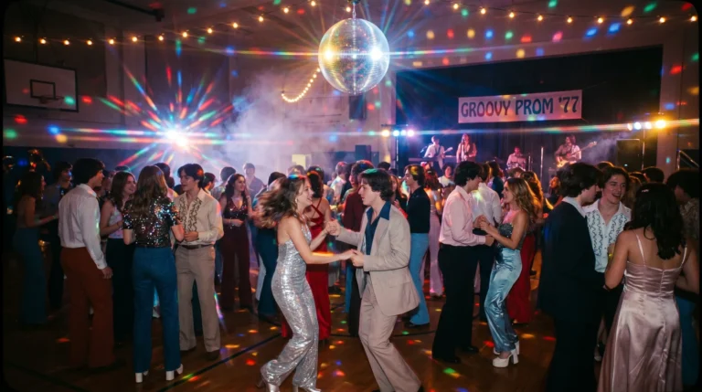 7 Stunning Vintage Prom AI Image Prompts: Nostalgic Elegance for FLUX, Midjourney and Nano Banana 4 vintage prom — prompt render 3