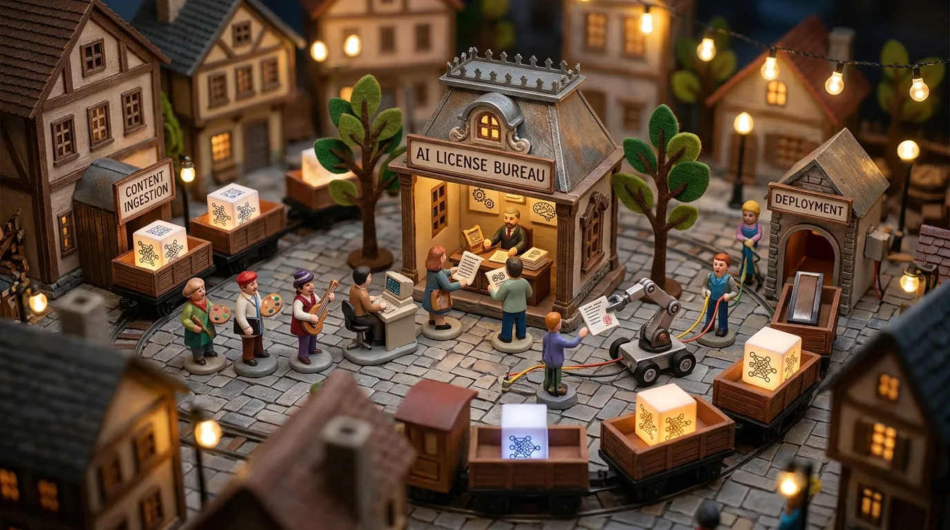ai licensing — AI Render Pro illustration