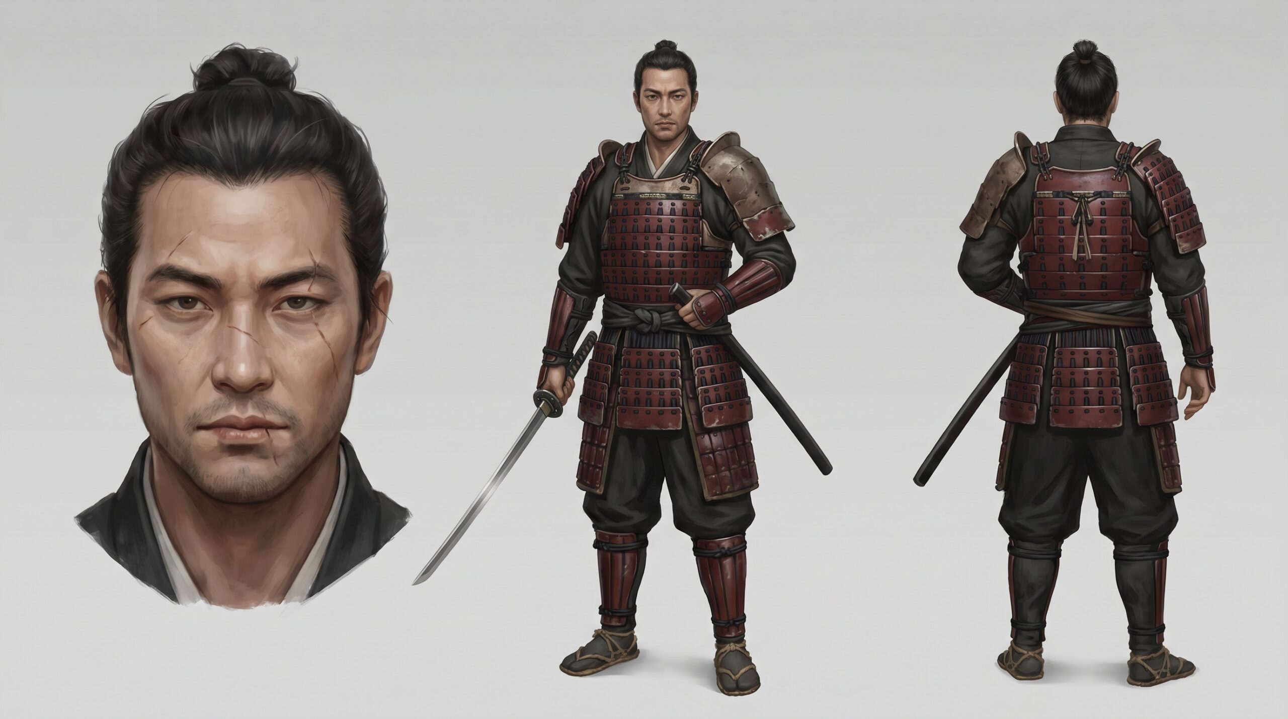 character design turnaround prompt render 11