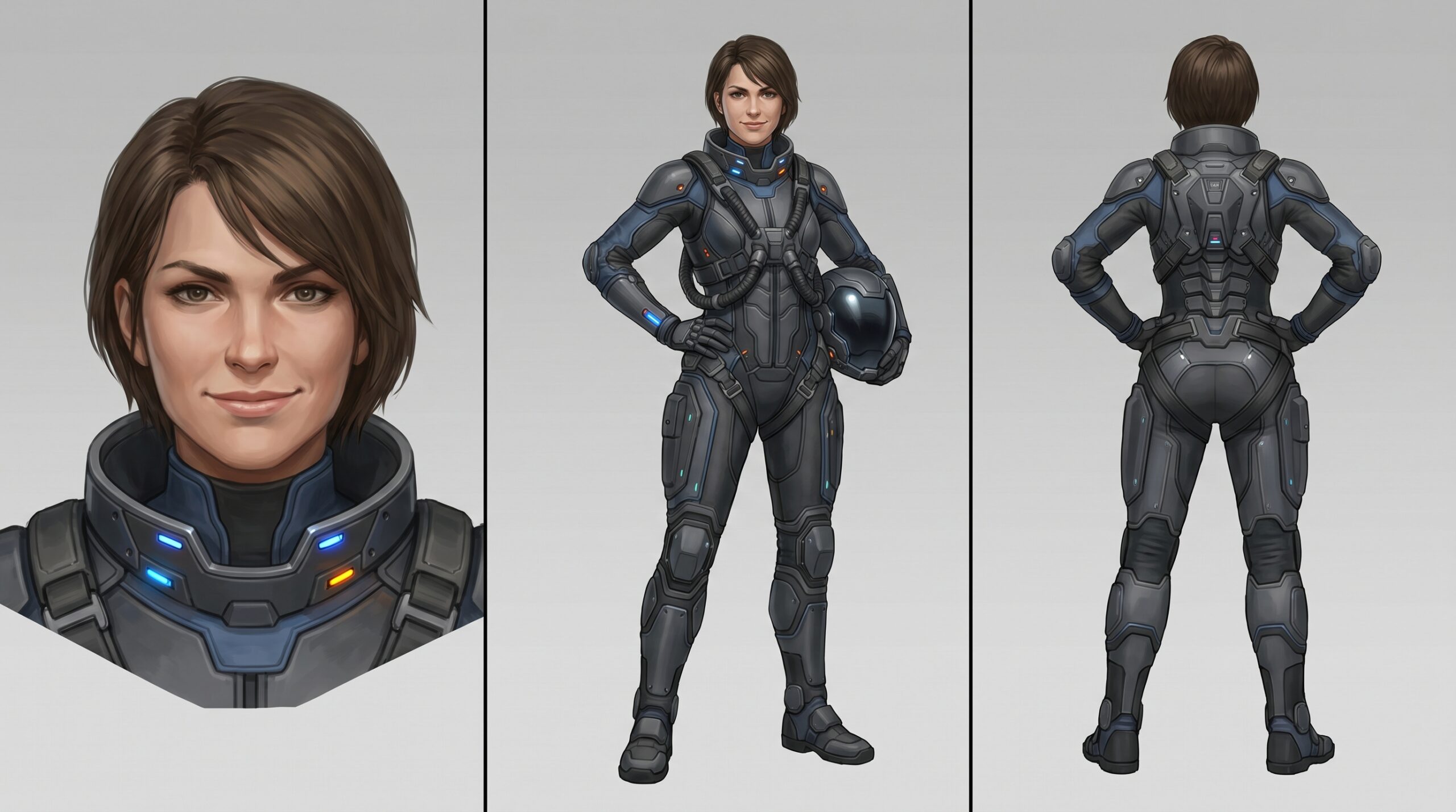 character design turnaround prompt render 15