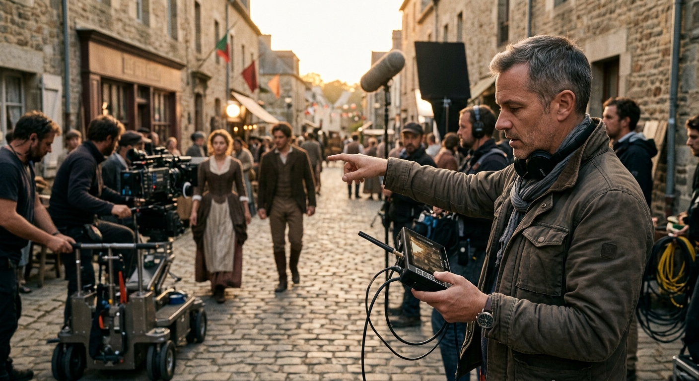 Siri AI for Visual Creators: 5 Key Shifts 19 Director using AI on a film set