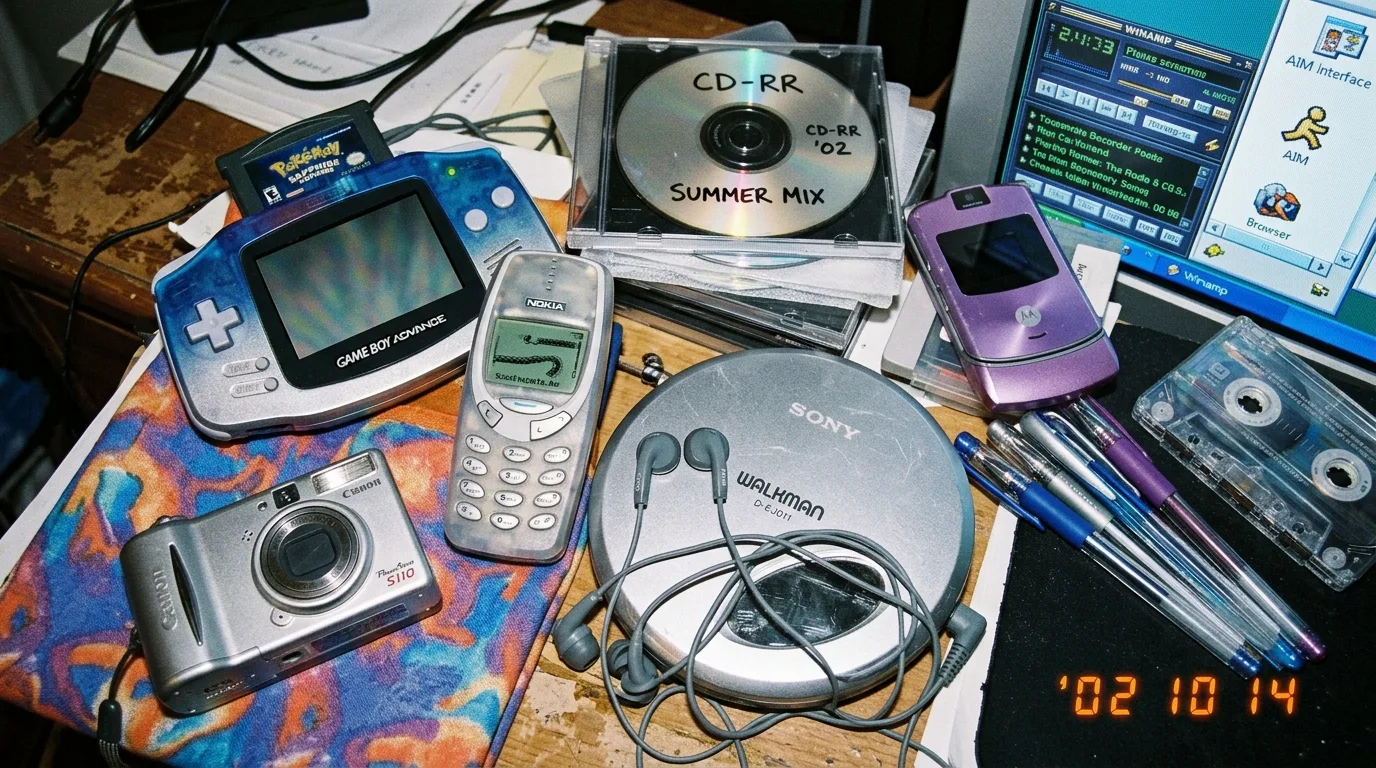 Y2k Style: Your 5 Essential Pieces 12 A visual representation of Y2k core grammar: metallic gradients, translucent, y2k style (AI Render Pro)