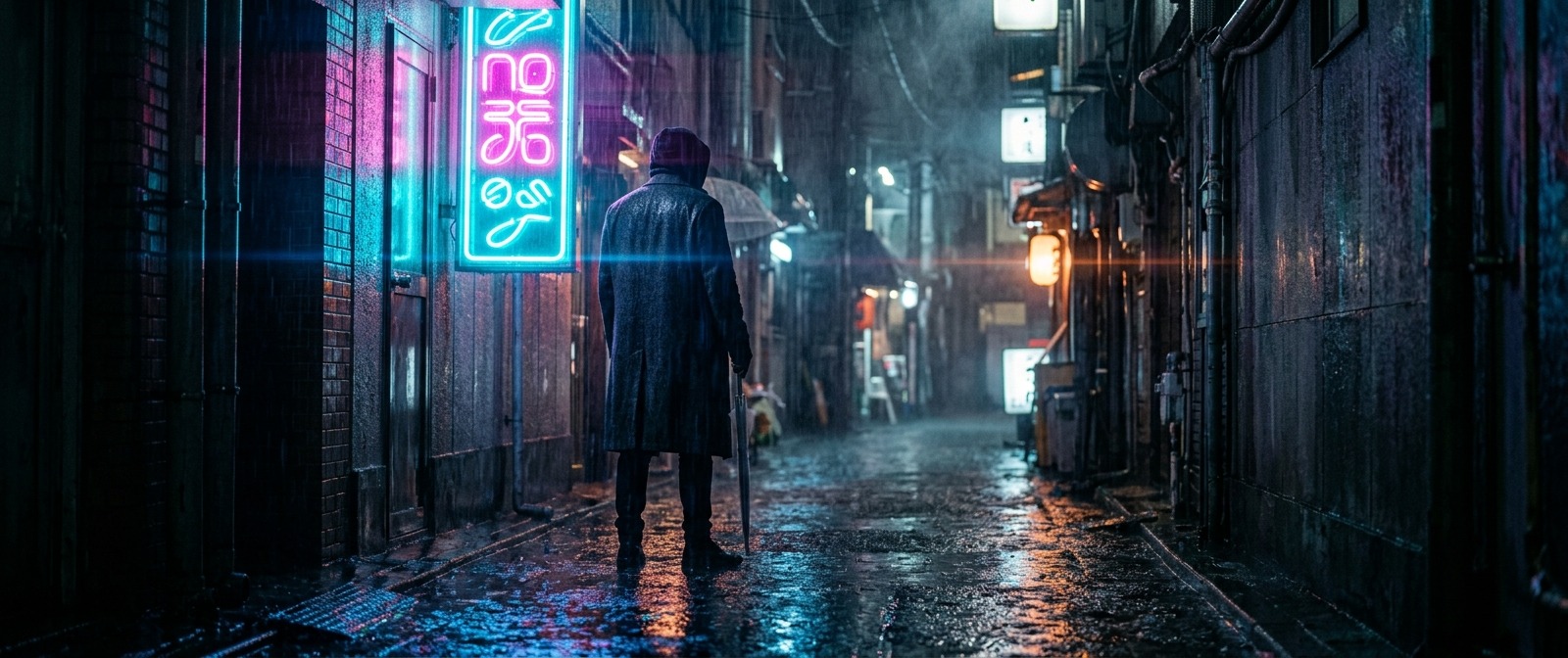 AI Render Pro: What Render Pro Actually Does (v8.5) 7 Neon noir alley at night with rain and magenta lighting, generated with AI Render Pro