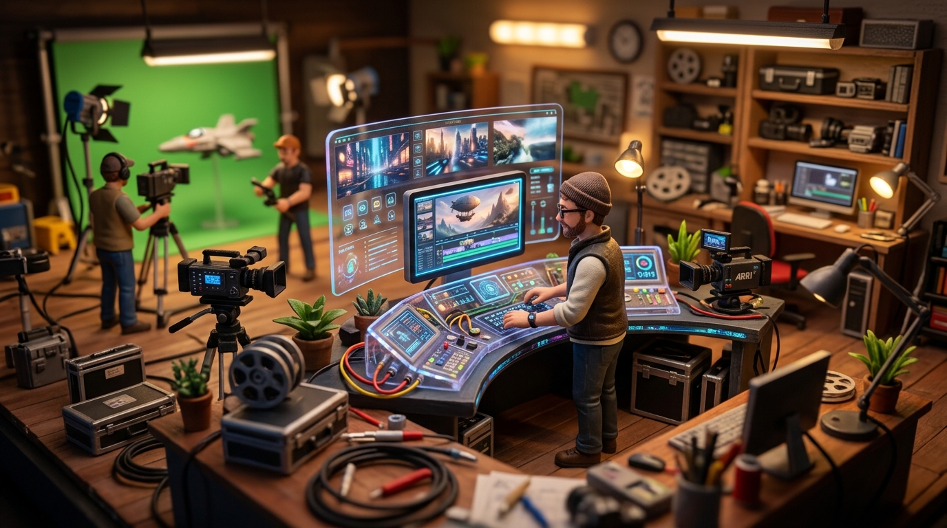 Kling AI creative workflow — AI Render Pro illustration