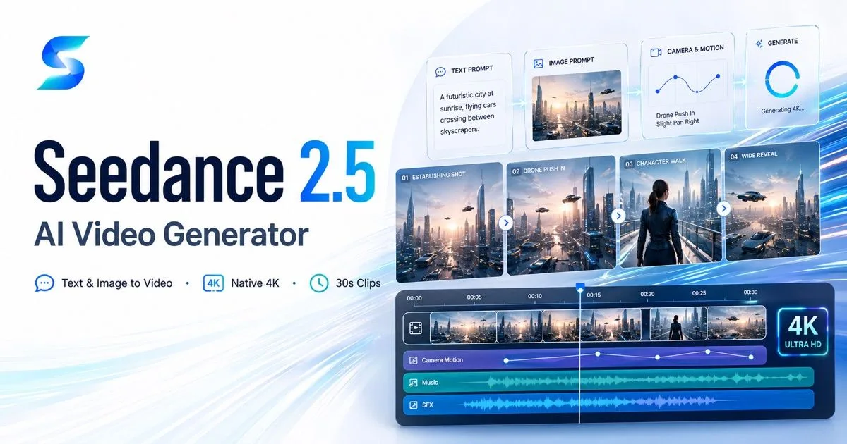 Seedance 2.5, Generate cinematic multi-shot AI videos from a single prompt