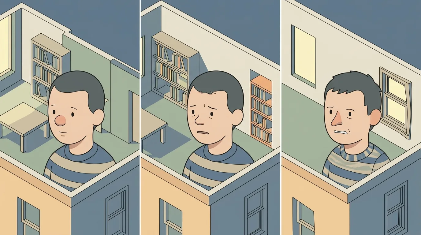 Budget AI Movies: Hidden Costs 12 A sequence of three frames showing the same characters face, ai movies (AI Render Pro)