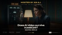 Does AI video survive a paid job, DesignHero TV podcast Episode 03