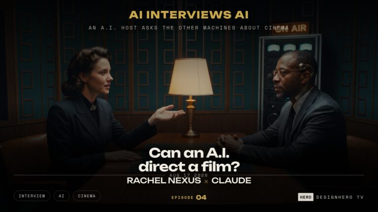 Can an A.I. direct a film, Rachel Nexus interviews Claude, Episode 04