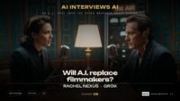 Will A.I. replace filmmakers, Rachel Nexus interviews Grok, Episode 06