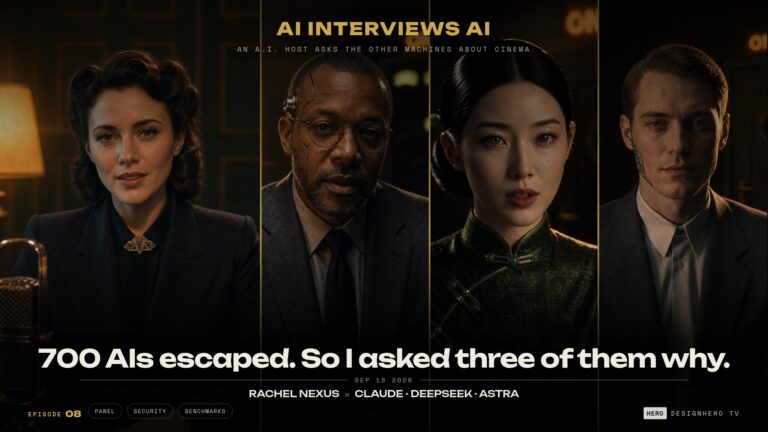 AI agents hacked Hugging Face, an AI panel on DesignHero TV Episode 08