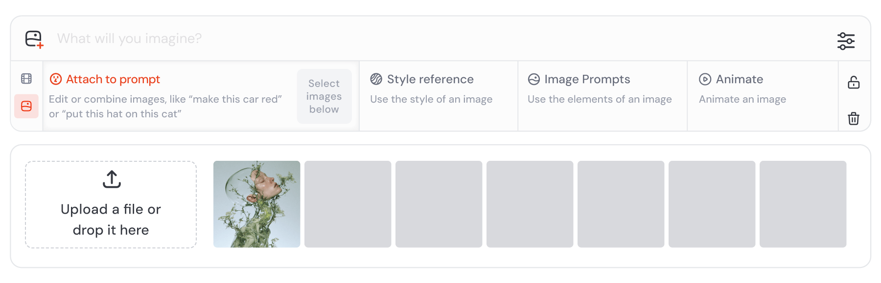 Creating on Web - Midjourney