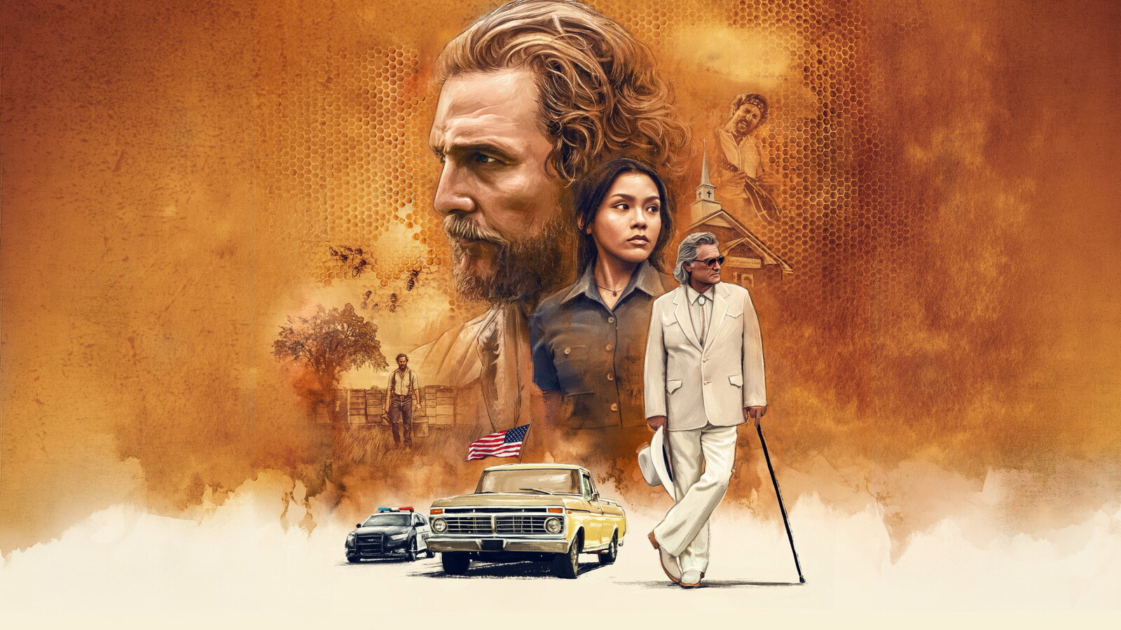 The Rivals of Amziah King: A Wild Deep South Cowboy Ride 12 Matthew McConaughey as Amziah King in The Rivals of Amziah King